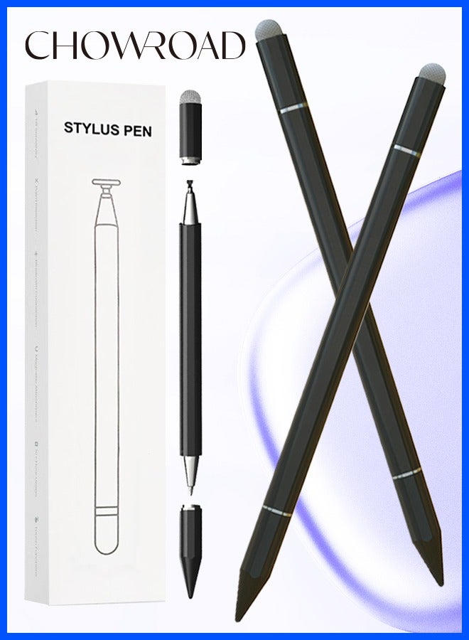تشورود 3 في 1 القلم الحساس للتصميم لأجهزة الآيباد، القلم المغناطيسي، القلم الذكي لأندرويد، القلم التفاعلي لشاشة اللمس الشامل للقلم لأجهزة آبل/آي فون/آي باد برو/ميني/آير/أندرويد/ميكروسوفت/سامسونج جالكسي الشخصي/قلم رصاص كريم/سامسونج a9+ القلم التفاعلي لشاشة اللمس السعوي -قلم ايباد قلم تابلت شاومي  متوافق مع هونر باد 8 قلم تابلت جالكسي - Image 1